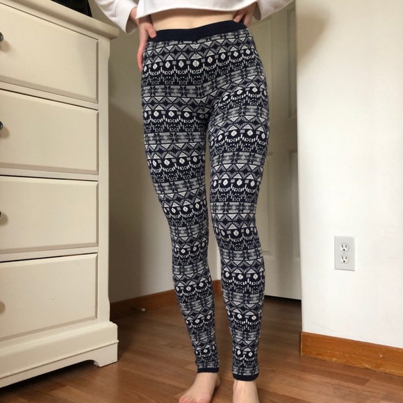 Forever 21 Pants - Thick tribal print leggings